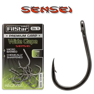 Куки за шаран Sensei Wide Gape 1251 BN