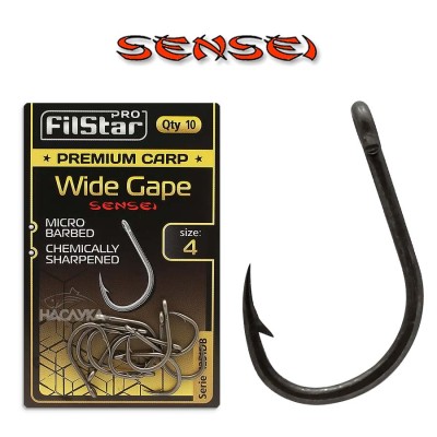 Куки за шаран Sensei Wide Gape 1251 DB