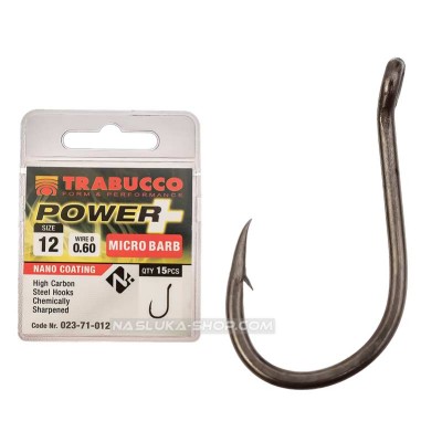 Куки Trabucco Power Plus Micro Barb