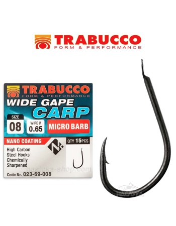 Куки Trabucco Wide Gape Carp