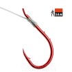 Вързани куки за пъстърва DAM Spezi Hooks, Trout Red, 10 бр.