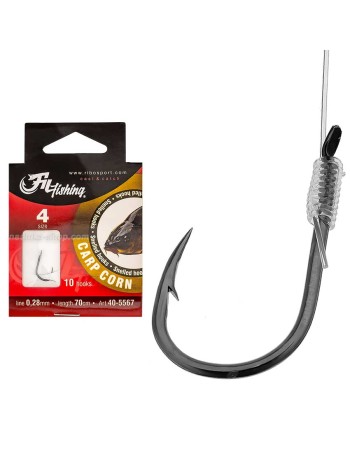 Вързани куки за риболов на шаран Fil Fishing Carp Corn