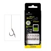 Вързани куки за фидер Mikado MF Rig with Spike Barbed Hooks, Braid