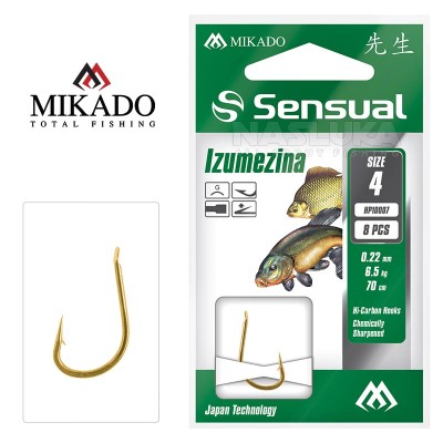 Вързани куки Mikado Sensual Izumezina, 70 см, 8 бр.