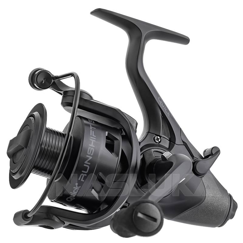 Carrete De Pesca DAM Quick Runshift 4 FS - Especial Para Carpas, Con Bobina De Aluminio Y Antirretorno Infinito