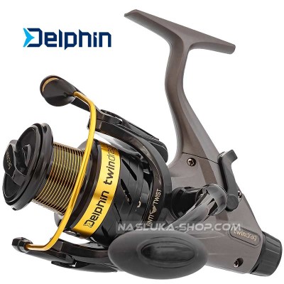 Макара с двоен аванс Delphin TwinDrag 3T