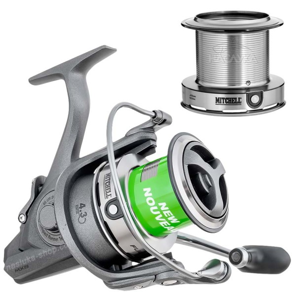 Макара с двоен аванс Mitchell Full Runner MX8 9000 — снимка 10