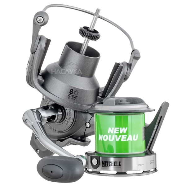Макара с двоен аванс Mitchell Full Runner MX8 9000 — снимка 9