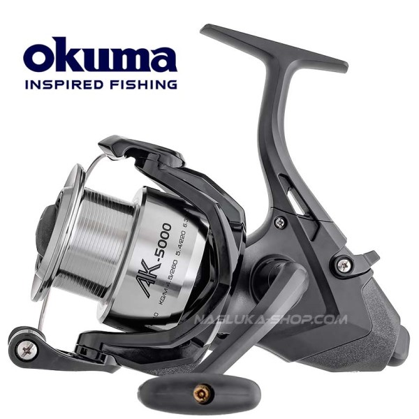 Макара с двоен аванс Okuma AK-5000 Baitfeeder — снимка 1