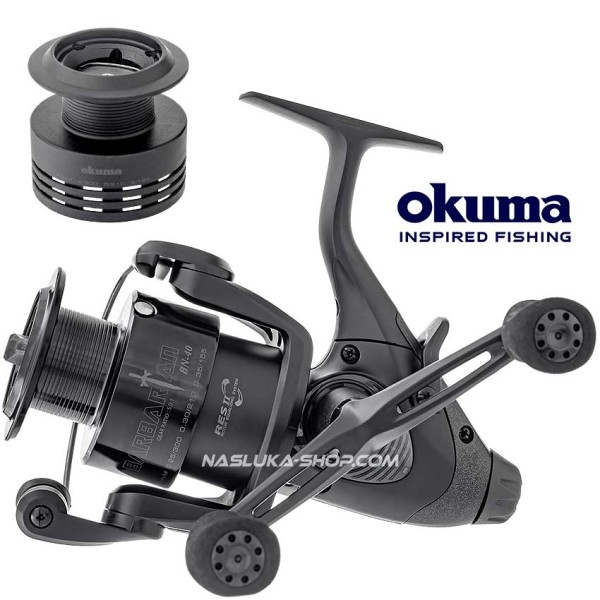 Макара с двоен аванс Okuma Barbarian BN-40 — снимка 1