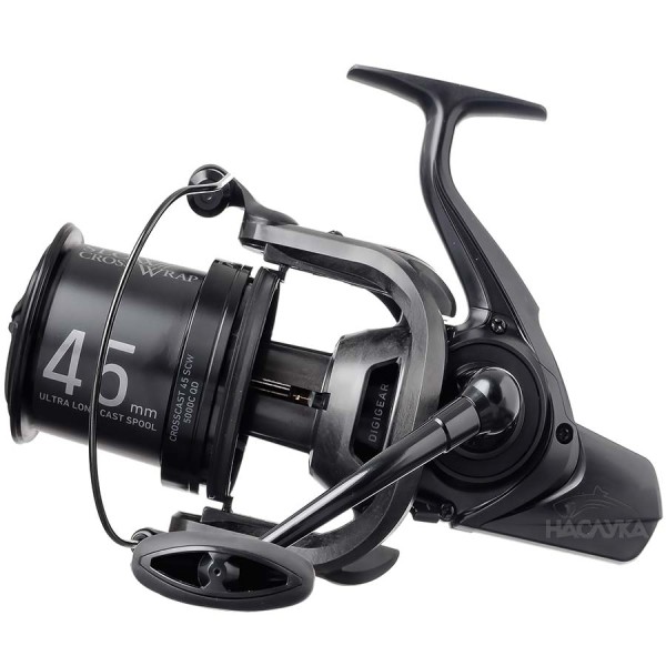 Макара за риболов на шаран Daiwa 24 Crosscast 45 SCW 5000C QD, 3 BB — снимка 5