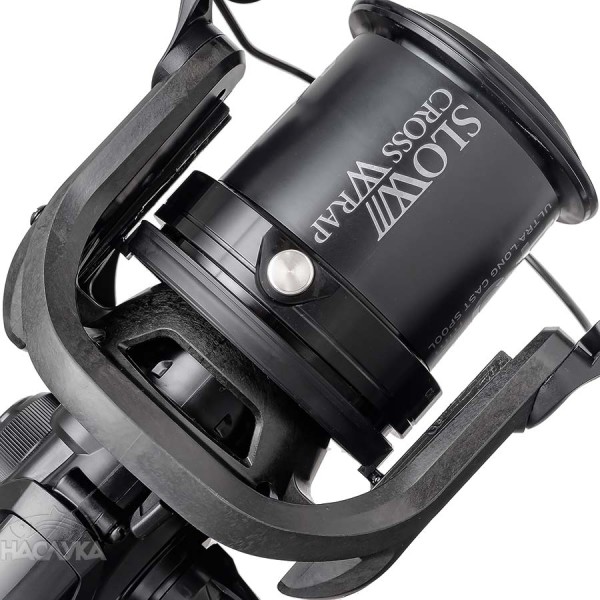 Макара за риболов на шаран Daiwa 24 Crosscast 45 SCW 5000C QD, 3 BB — снимка 6