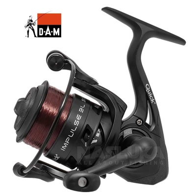 Макара с преден аванс и навито влакно DAM Quick Impulse 3L 3000 FD