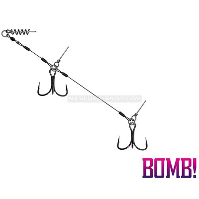 Монтаж за силиконови примамки Delphin Twisto MultiTrap