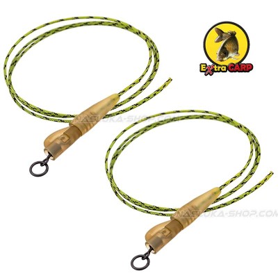 Шарански монтажи Extra Carp Lead Core System with Lead Clip, 6473, 2 бр.
