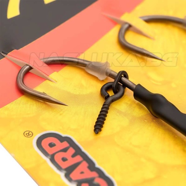Монтажи за шаран с винт Exta Carp Carp Rig 777-P, 3 бр. — снимка 2