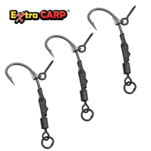 Монтажи за шаран с винт Exta Carp Carp Rig 777-P, 3 бр. — снимка 3