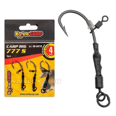 Ronnie rig монтажи за шаран Exta Carp Carp Rig 777-S, 3 бр.