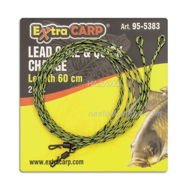 Шарански монтажи Extra Carp Lead Core & Quick Change — снимка 3