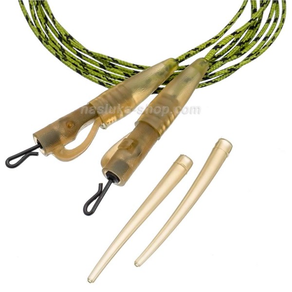 Шарански монтажи Extra Carp Lead Core Safety Clip — снимка 2