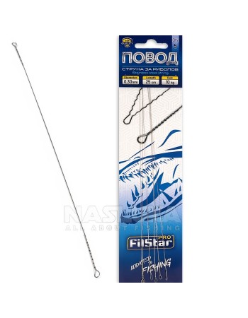 Повод за щука тип струна Filstar Stainless steel string