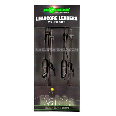 Шарански лийдкор монтажи Korda Leadcore Leaders Heli Safe