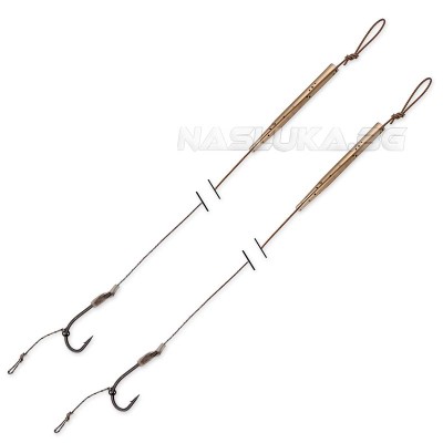 Монтажи за шаран Life Orange Carp BlowBack Rig, 3 бр.