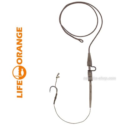 Монтаж за шаран Life Orange Power Lead Clip, Rig 11
