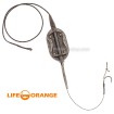 Монтаж за фидер риболов Life Orange Roomy Flat, Rig 53