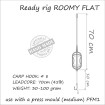 Монтаж за фидер риболов Life Orange Roomy Flat, Rig 53