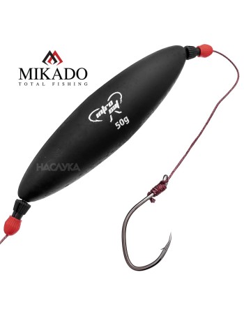 Монтаж за сом с поплавък 50 г, и единична кука Mikado Intro Cat