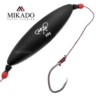 Монтаж за сом с поплавък 50 г, и единична кука Mikado Intro Cat