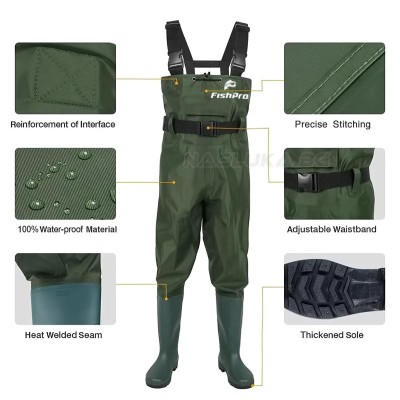 Гащеризон с ботуши FishPro Nylon-PVC