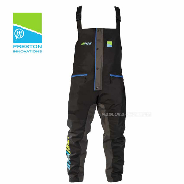 Водоустойчив гащеризон Preston Drifish Bib & Brace — снимка 1
