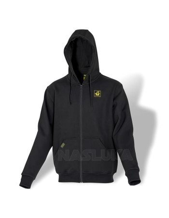 Суичър с цип Black Cat Zip Hoodie, Black