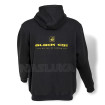 Суичър с цип Black Cat Zip Hoodie, Black