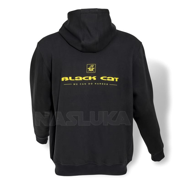 Суичър с цип Black Cat Zip Hoodie, Black — снимка 2