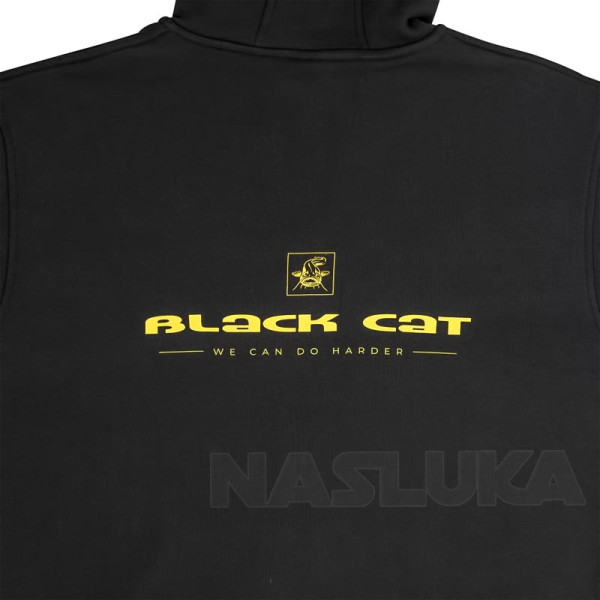 Суичър с цип Black Cat Zip Hoodie, Black — снимка 5
