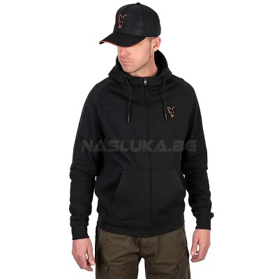 Суичър Fox Collection LW Hoody Black/Orange
