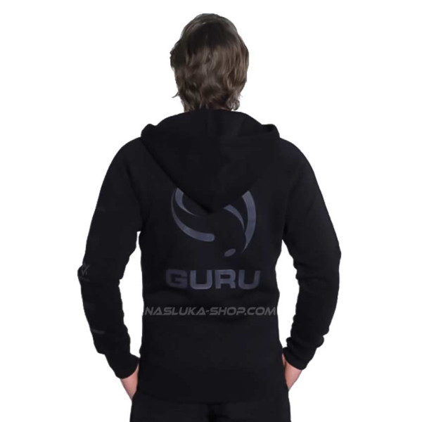 Суичър Guru Semi Logo Hoodie Black — снимка 3
