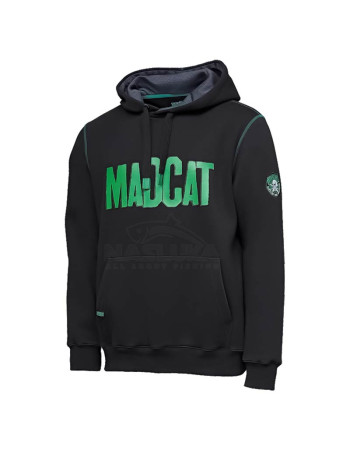 Суичър MadCat Mega Logo Hoodie, Black Caviar