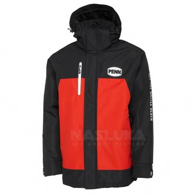 Риболовно яке PENN Fierce Jacket, Fiery Red/Ink