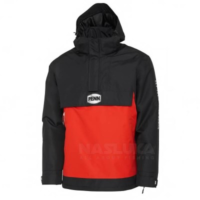 Анорак с качулка PENN Fierce Smock, Fiery Red/Ink