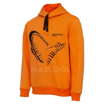 Суичър с качулка SG Mega Jaw Hoodie, Sun Orange