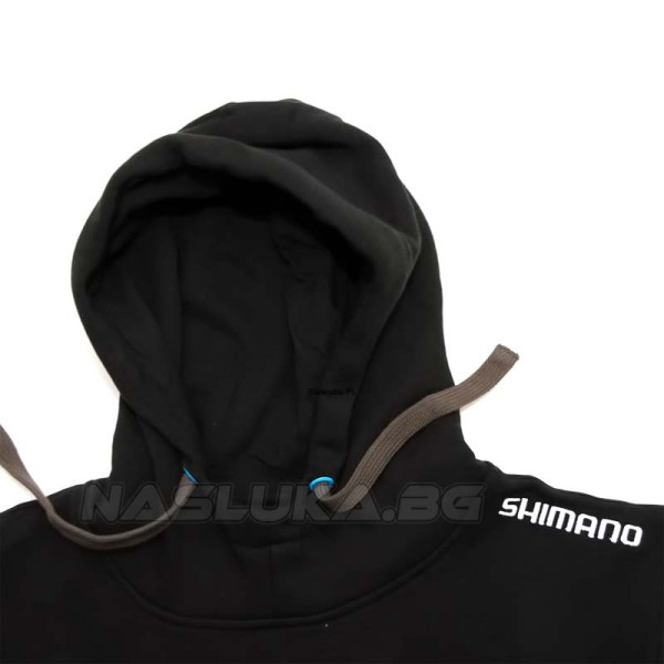 Суичър Shimano Hoody Black 2020 — снимка 2