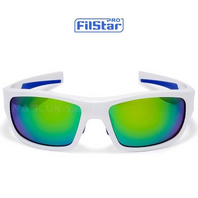 Слънчеви очила Filstar Blue Ocean, Green Мirror/Amber