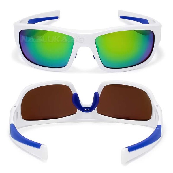 Слънчеви очила Filstar Blue Ocean, Green Мirror/Amber — снимка 2