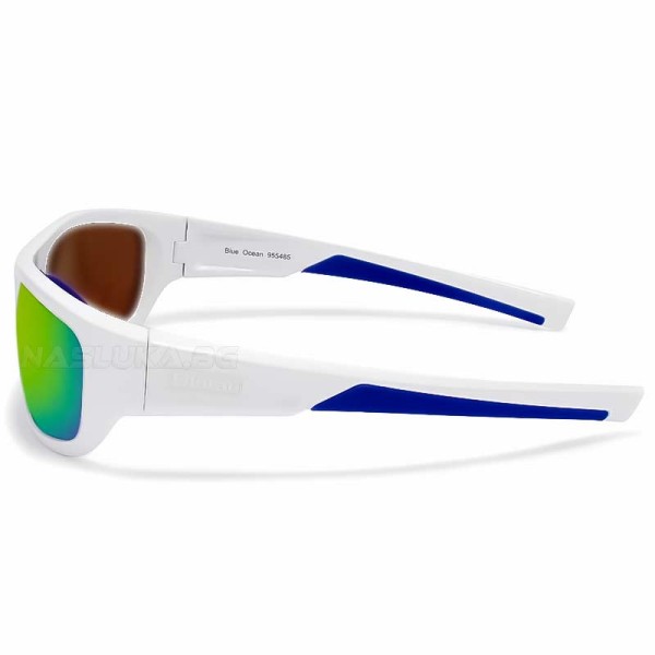 Слънчеви очила Filstar Blue Ocean, Green Мirror/Amber — снимка 3