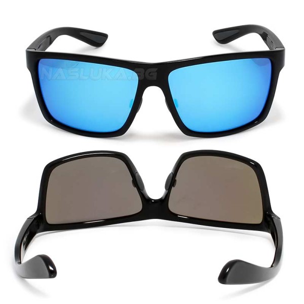 Слънчеви очила Filstar Golden Lake, Blue Мirror/Grey — снимка 3