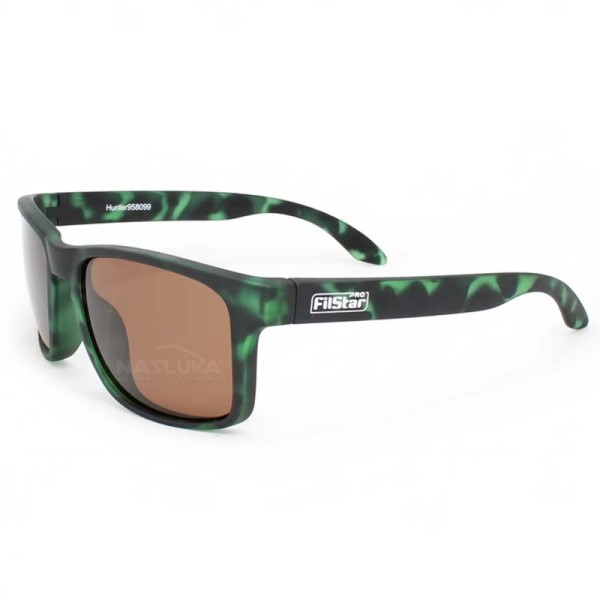 Слънчеви очила Filstar Hunter Demi Green Amber — снимка 2